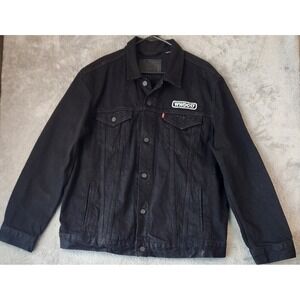 Levis Jean Jacket Mens XL Black Denim WWDC17 Apple Developer Conference 2017